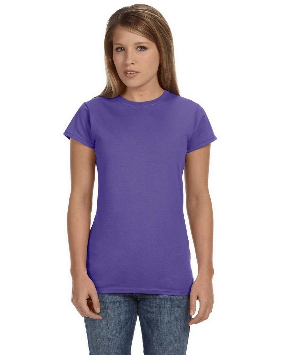 gildan g640l women's soft style t-shirt