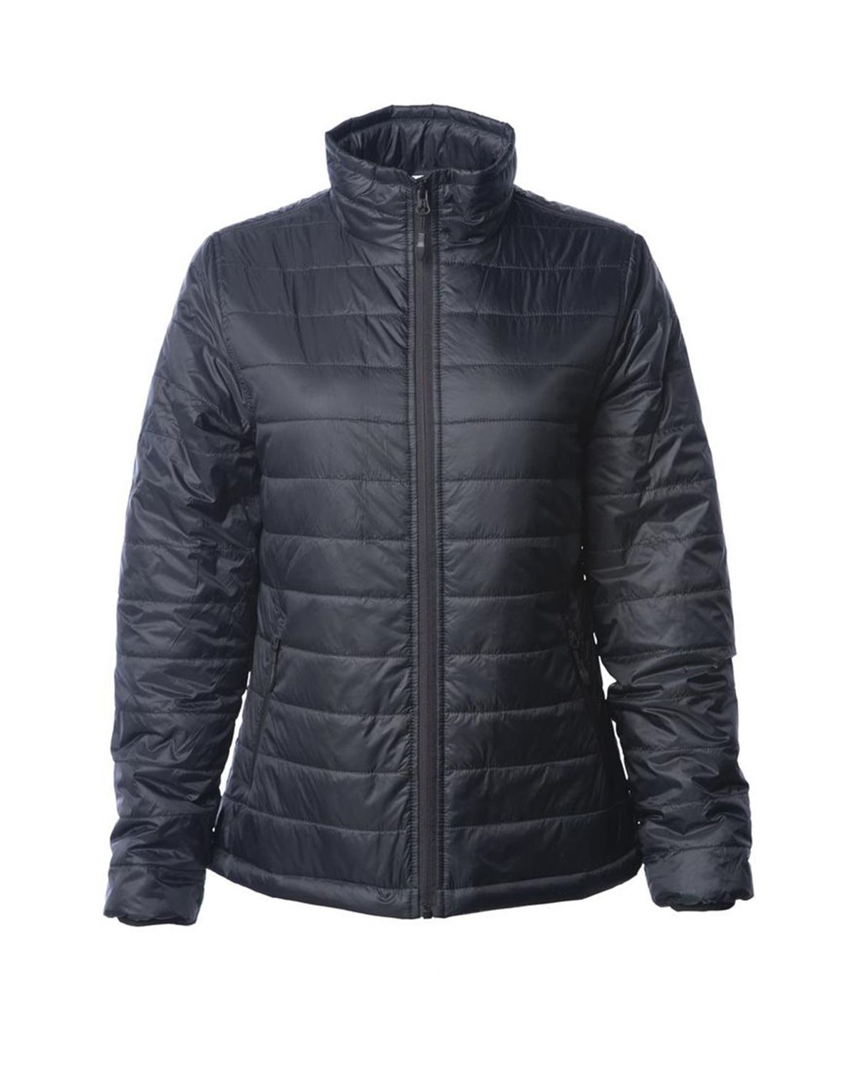independent trading co. exp200pfz women's puffer jacket