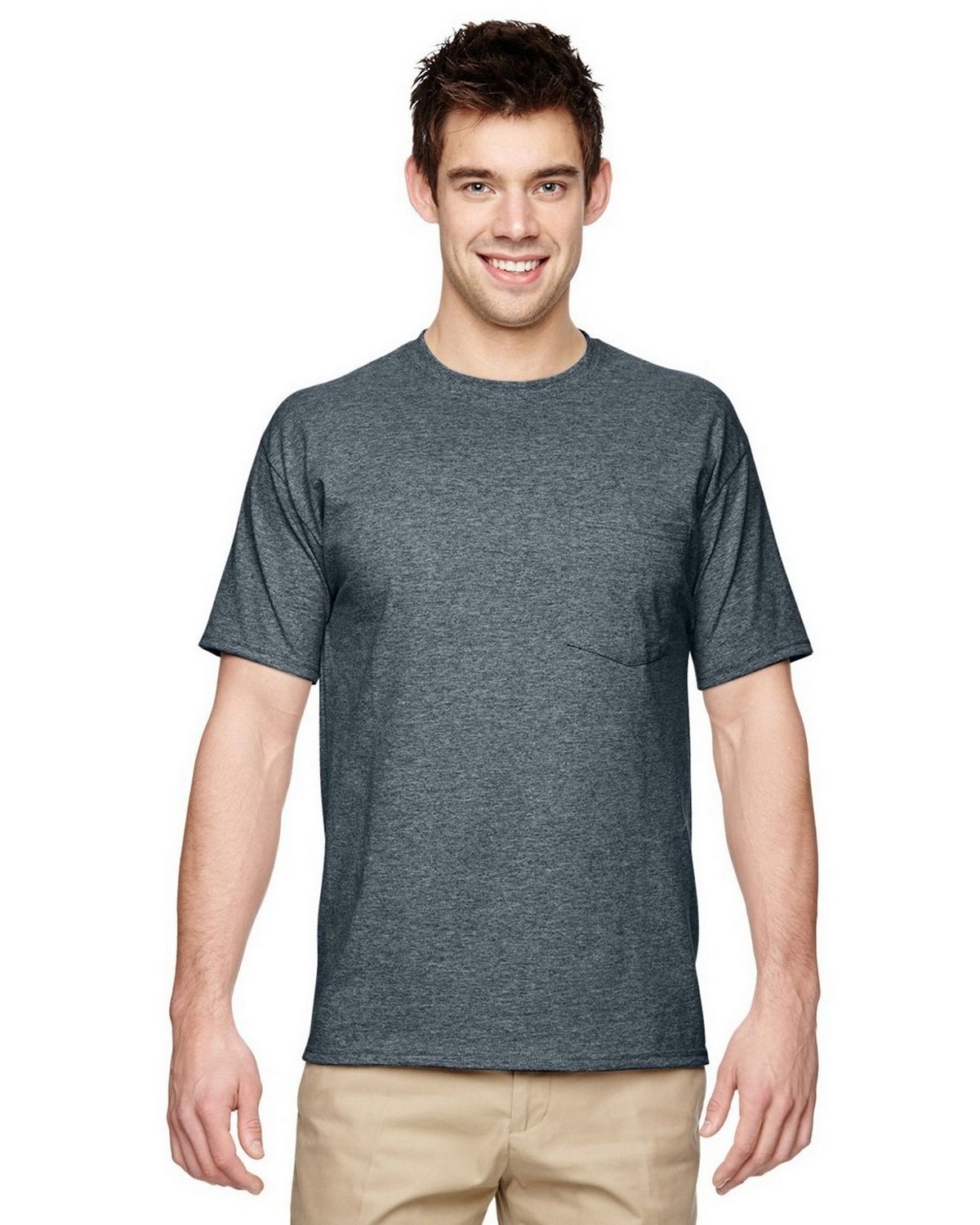 jerzees 29p unisex dri-power® 50/50 pocket t-shirt