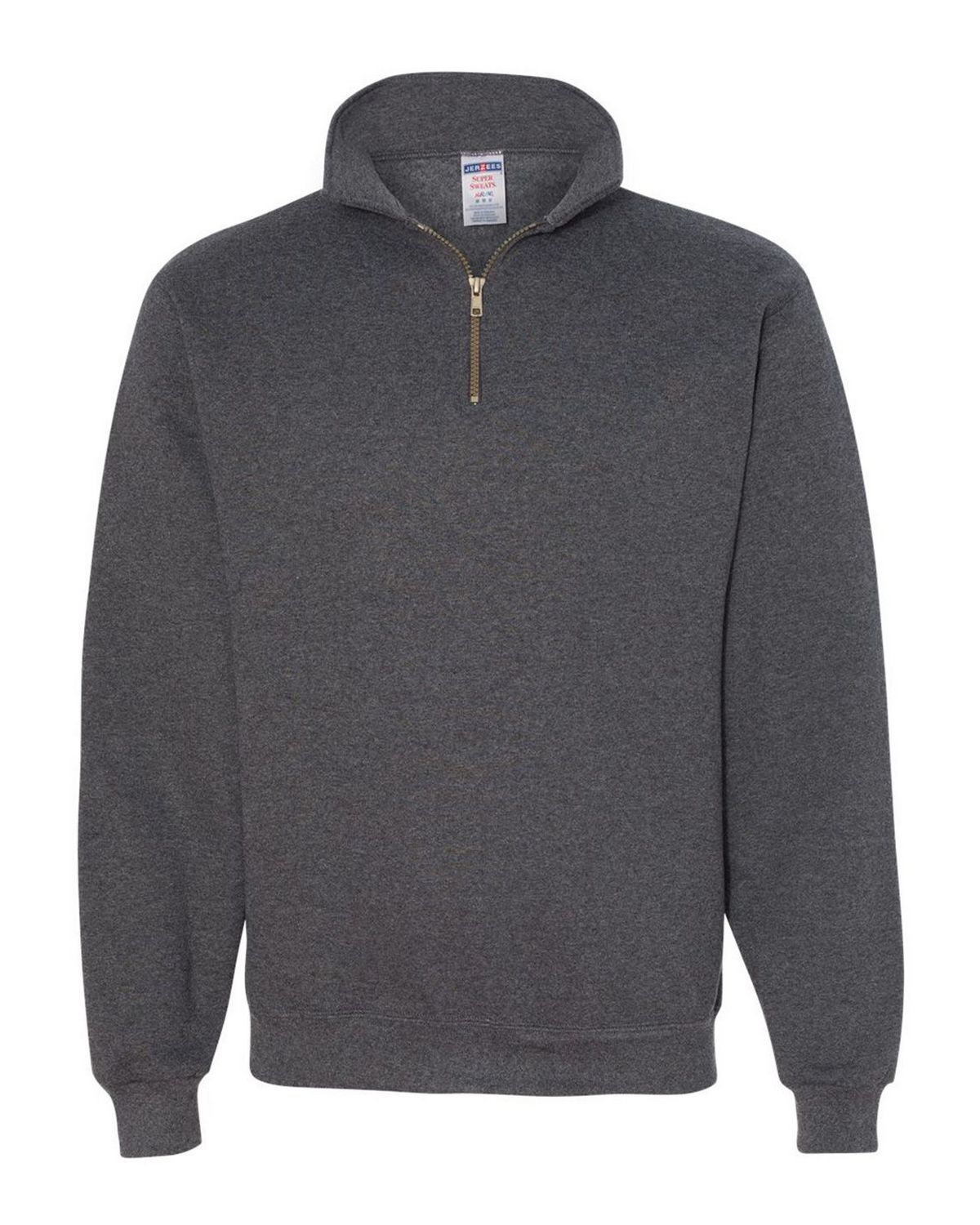 Jerzees 4528MR Unisex Super Sweats NuBlend Quarter-Zip Cadet