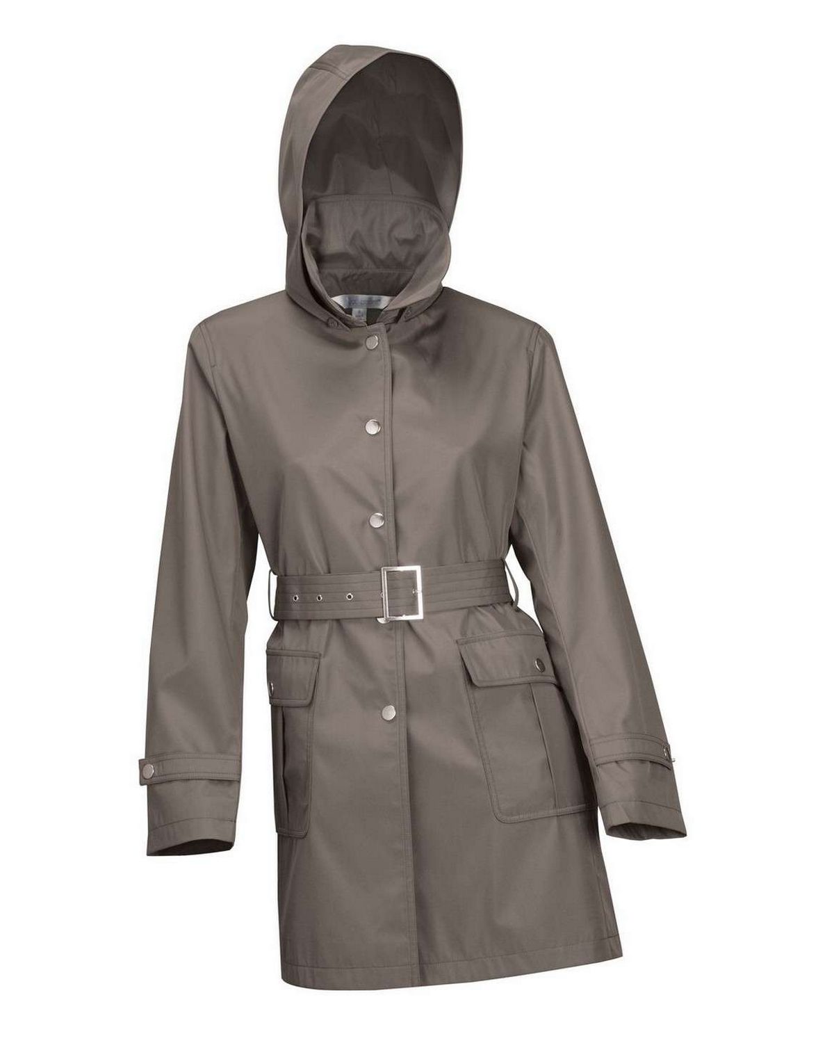 lilac bloom lb9013 women's sasha windproof trench coat by tri-mountain
