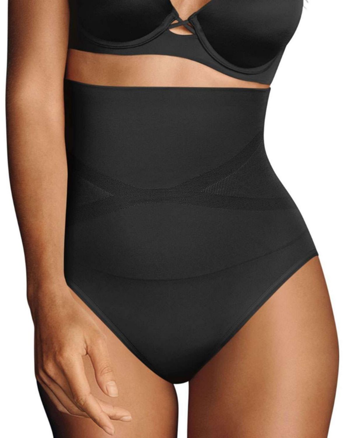 maidenform 12553 women's control waisters hi waist brief