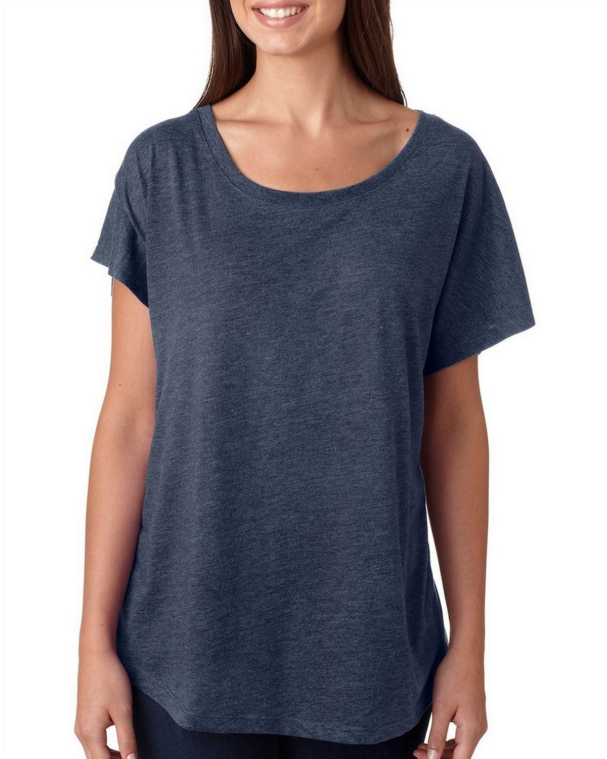 next level 6760 women's triblend dolman