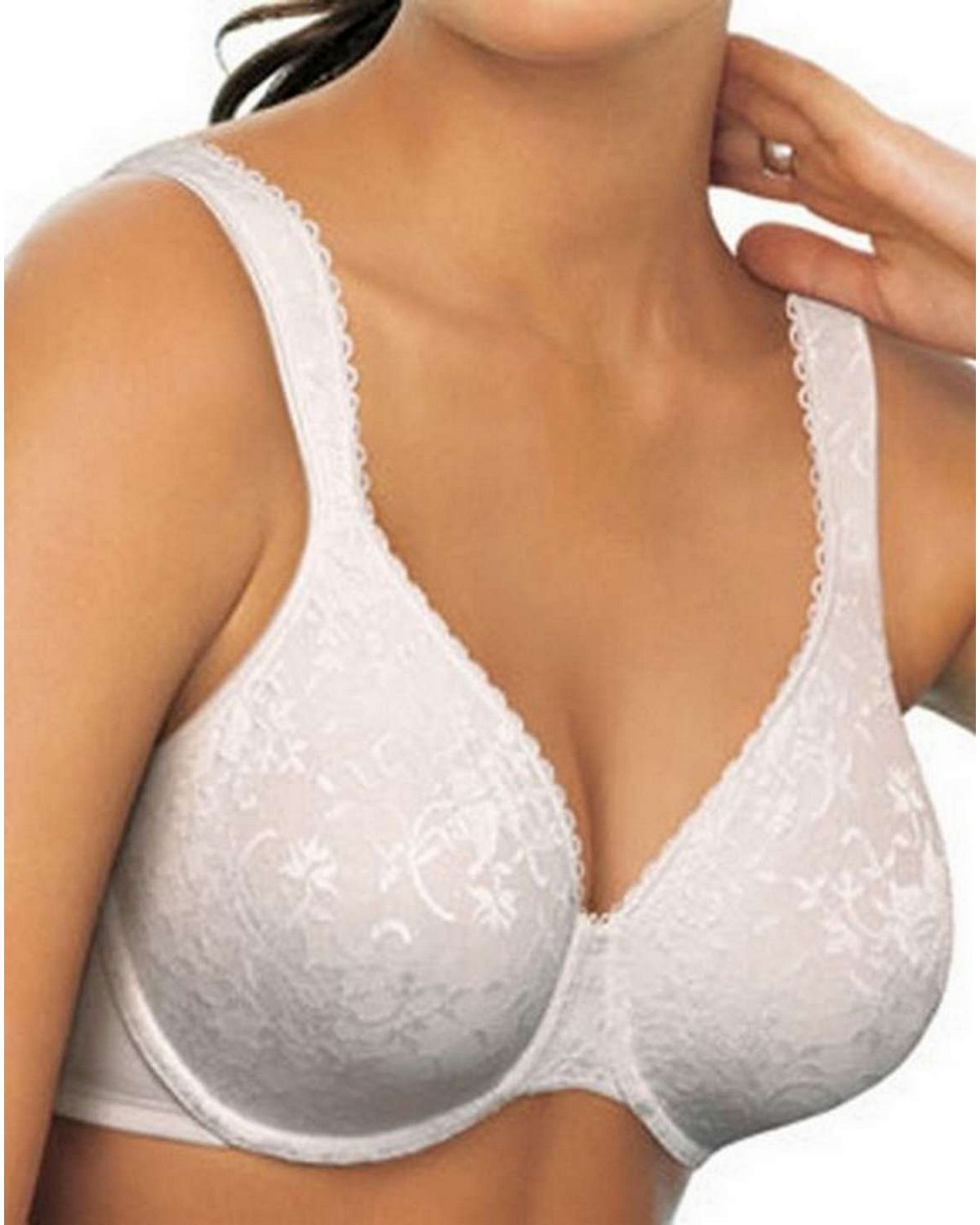 playtex 4421 women's secrets cottony gel comfort strap underwire bra