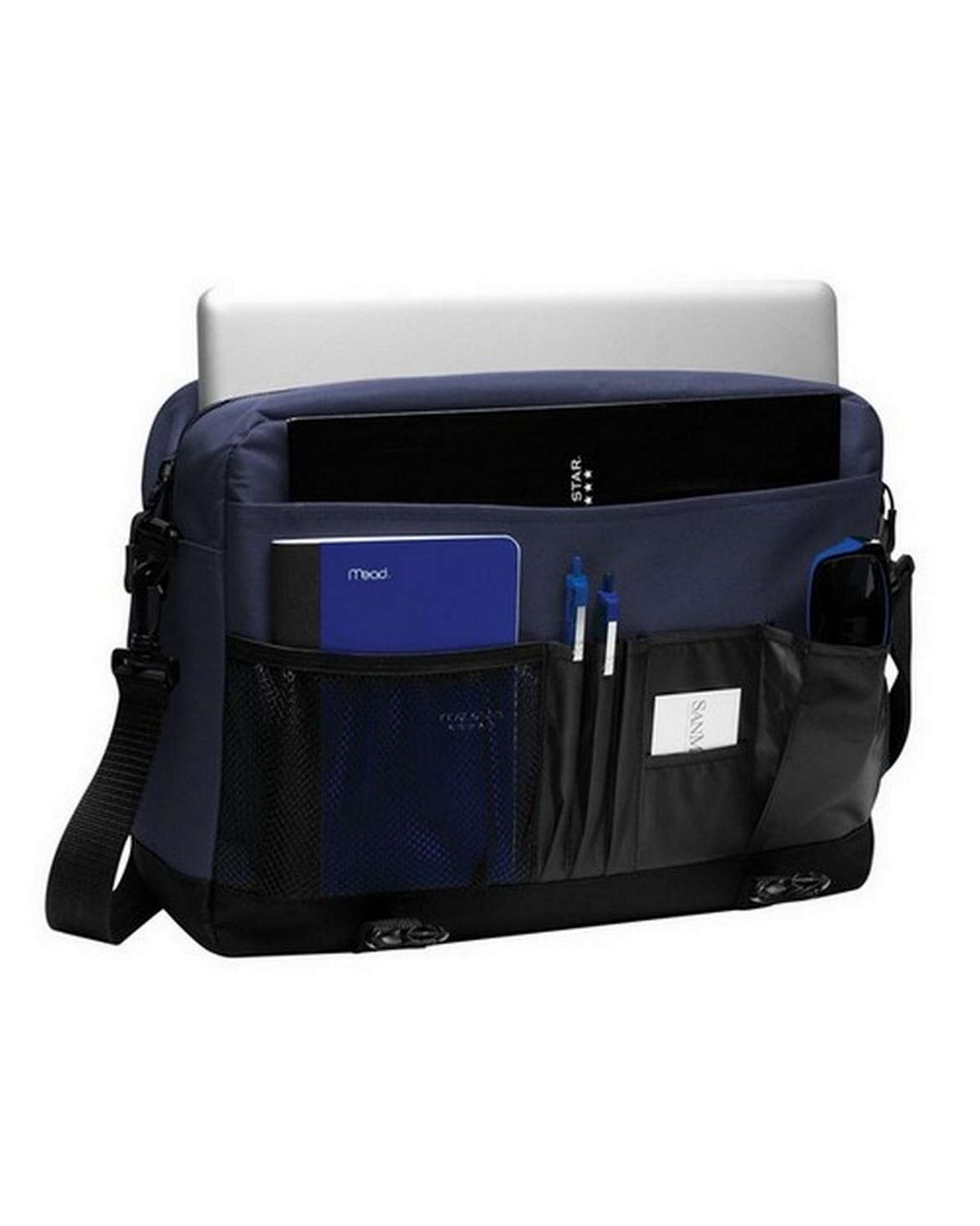 port authority bg304 messenger unisex briefcase