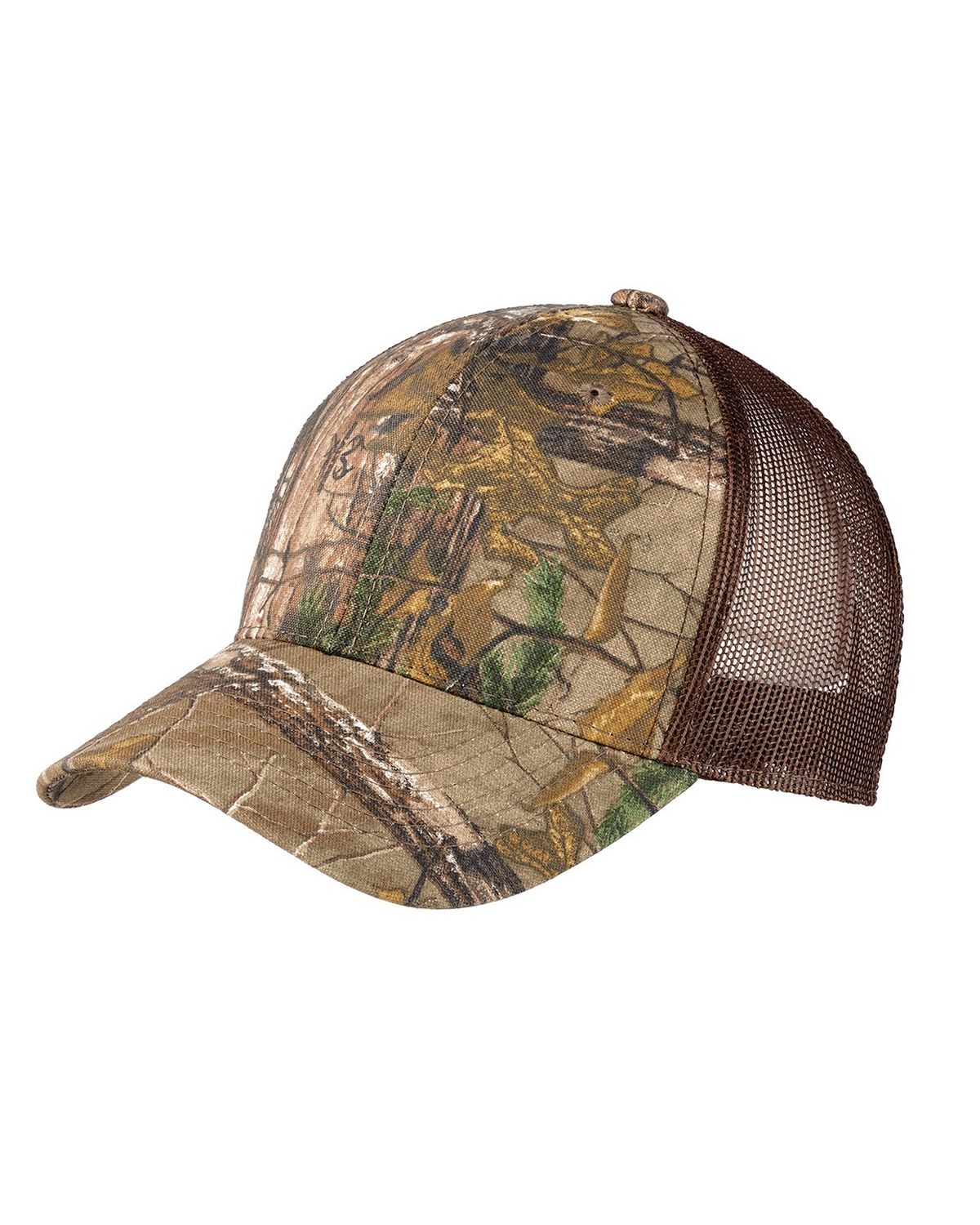 port authority c930 structured camouflage mesh back cap