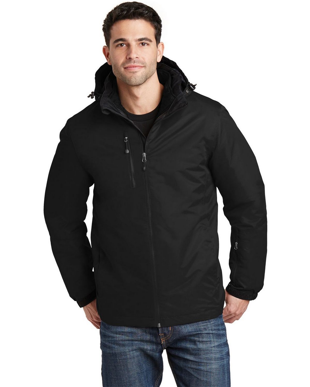 port authority j332 vortex waterproof 3 in 1 jacket