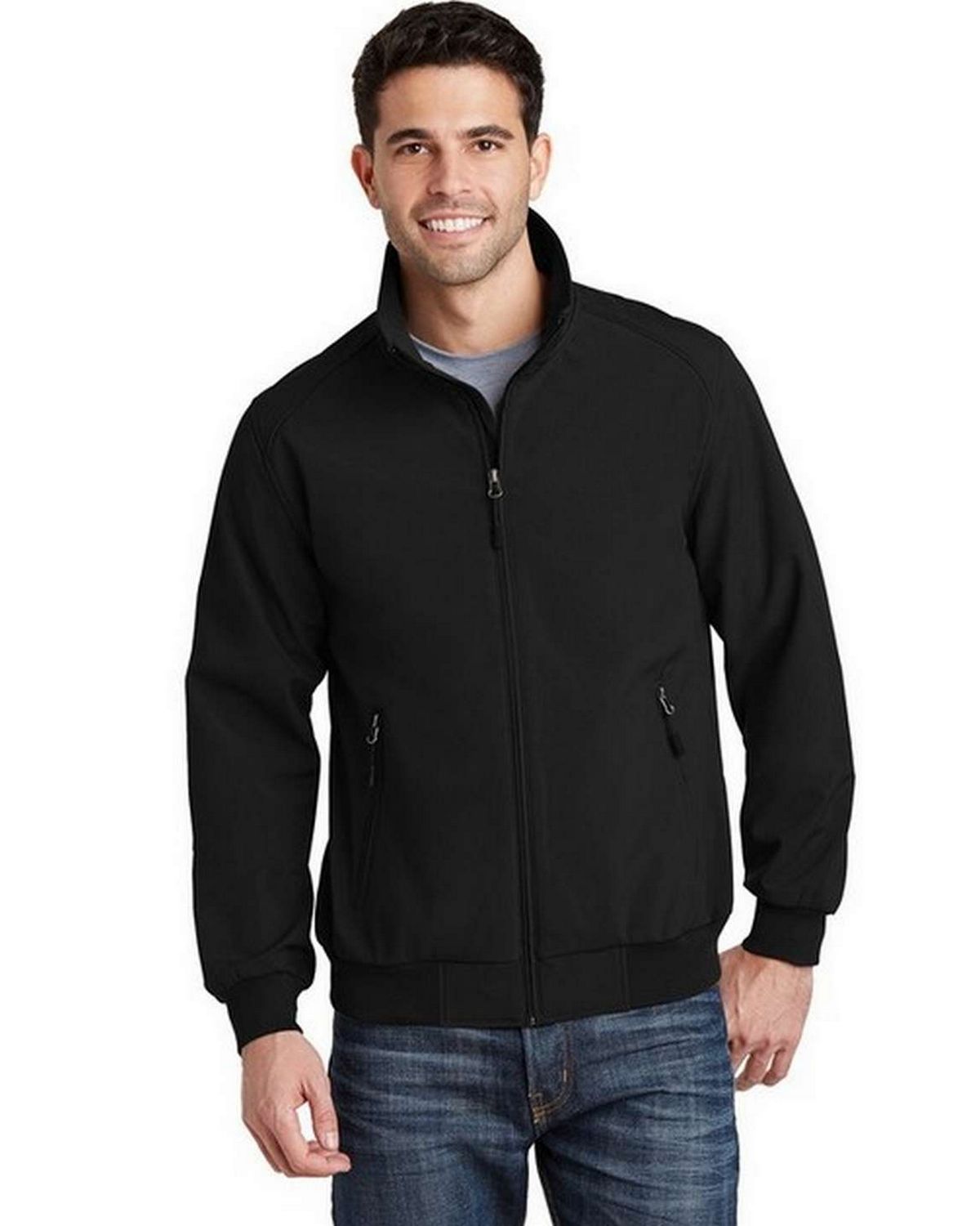 ジャケット・アウター Stone  Soft Shell Bomber Jacket port-authority_J337.jpg
