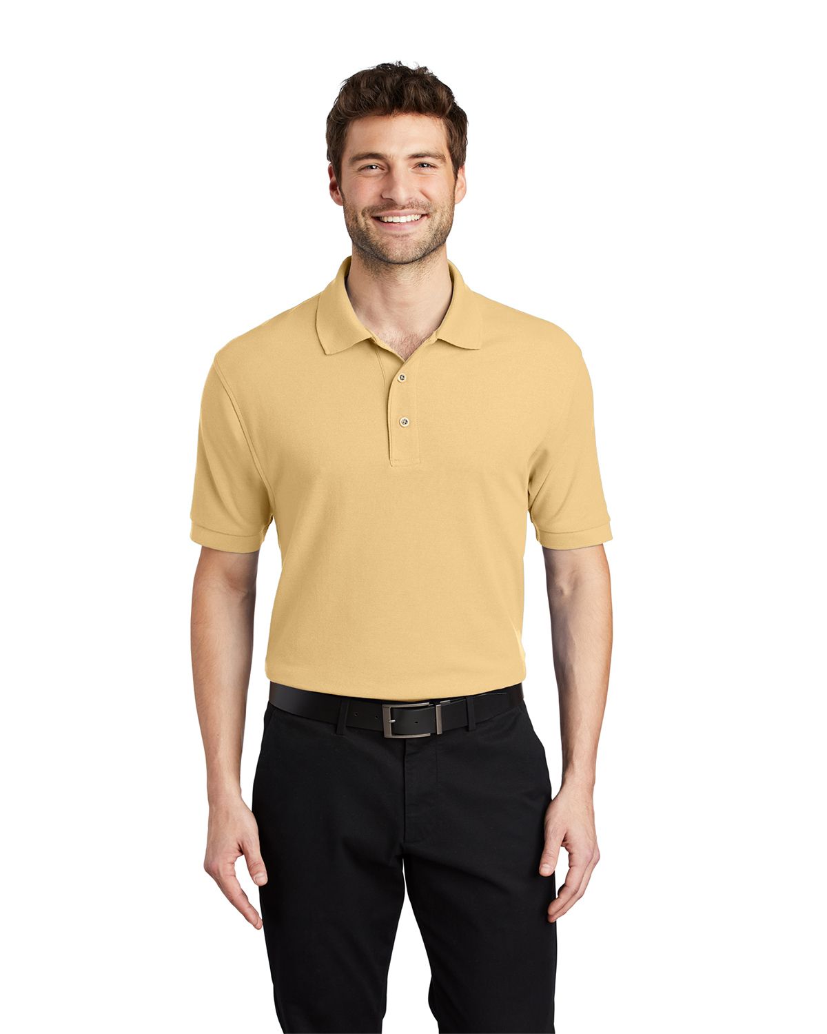 port authority k500 men's silk touch polo
