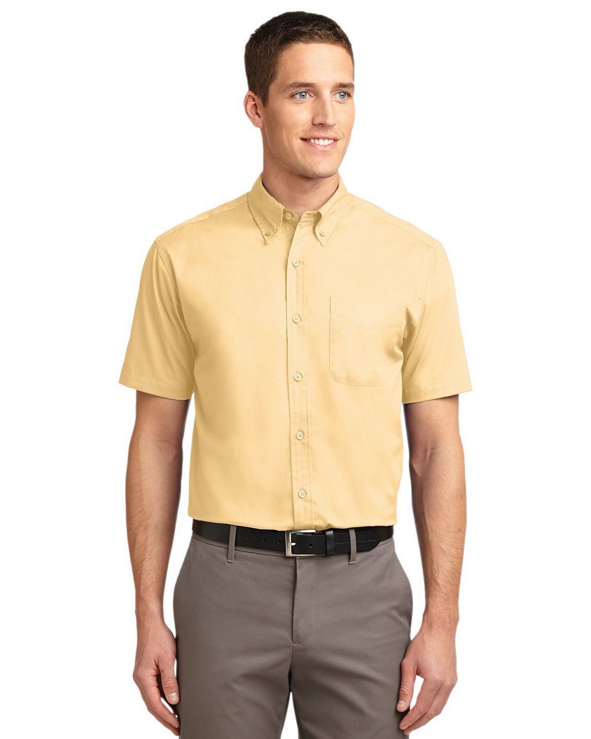 port authority s508 men's short sleeve easy care shirt