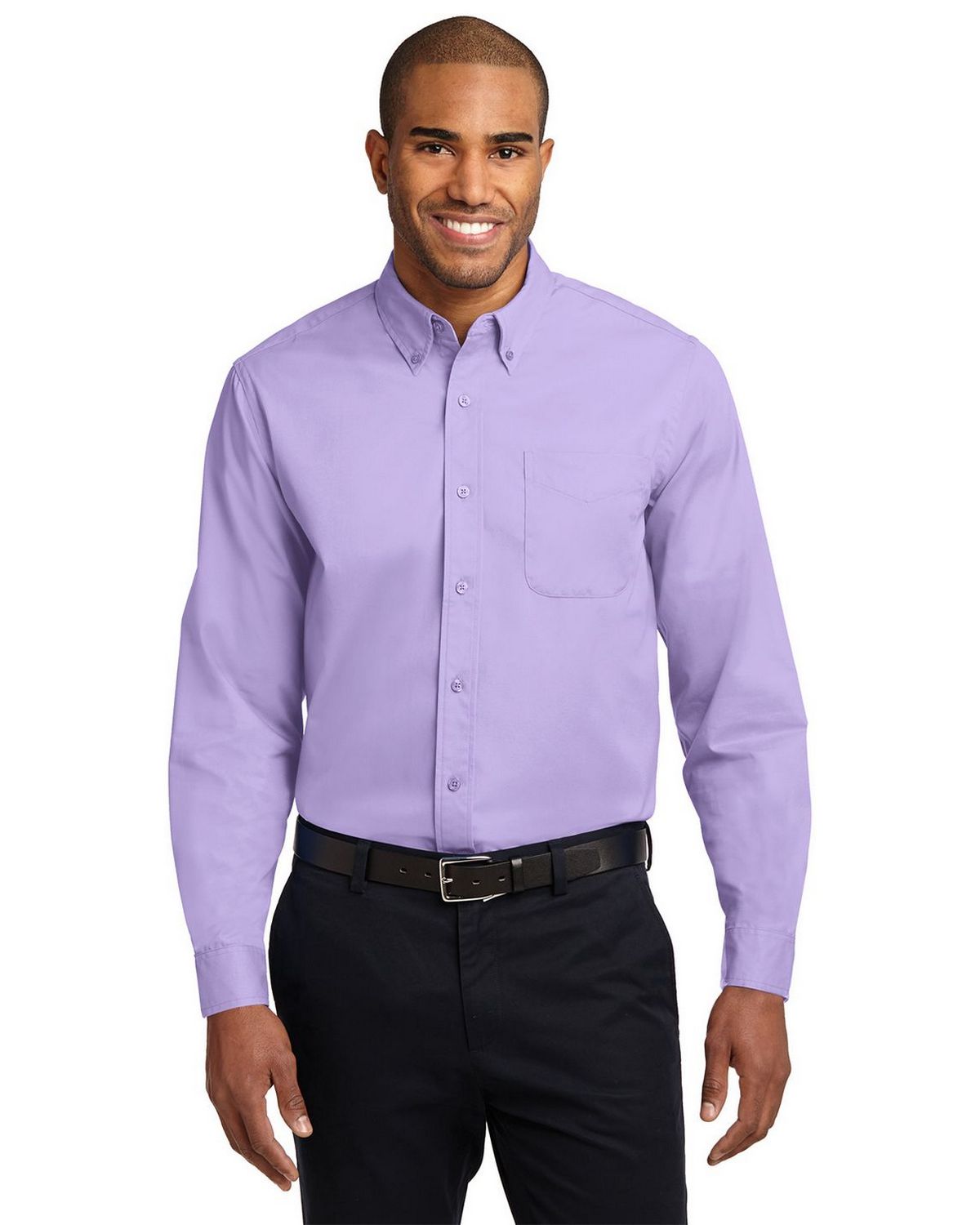 port authority s608 men's long sleeve easy care shirt