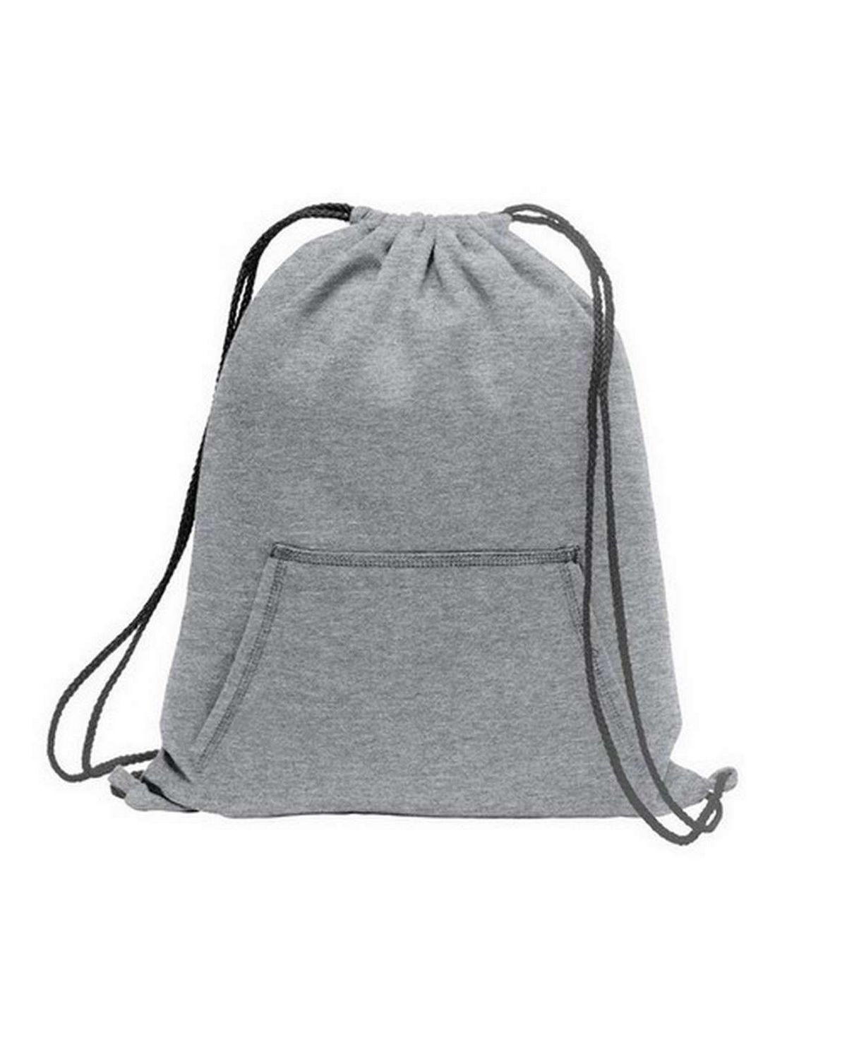 port & company bg614 core fleece sweatshirt cinch pack