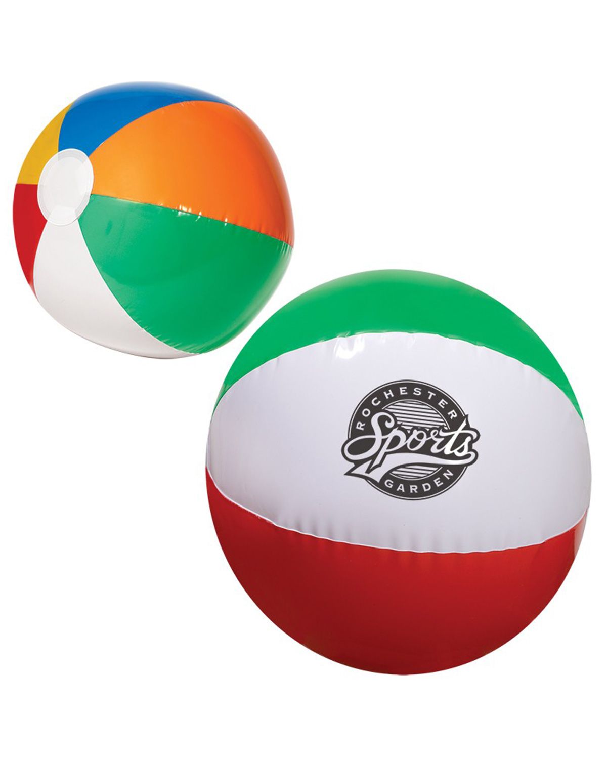 16 multicolored beach ball