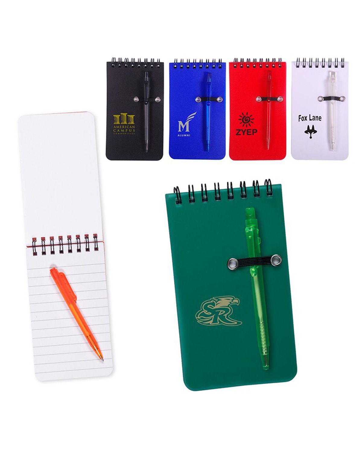 budget jotter with pen