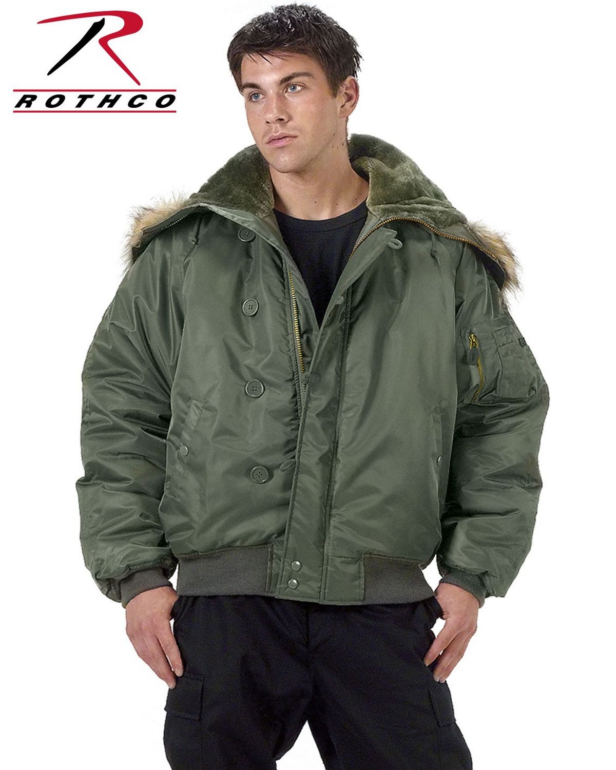 ジャケット・アウター ROTHCO n2b Rothco 7190 | Rothco 7190 Men's N-2B Flight Jacket