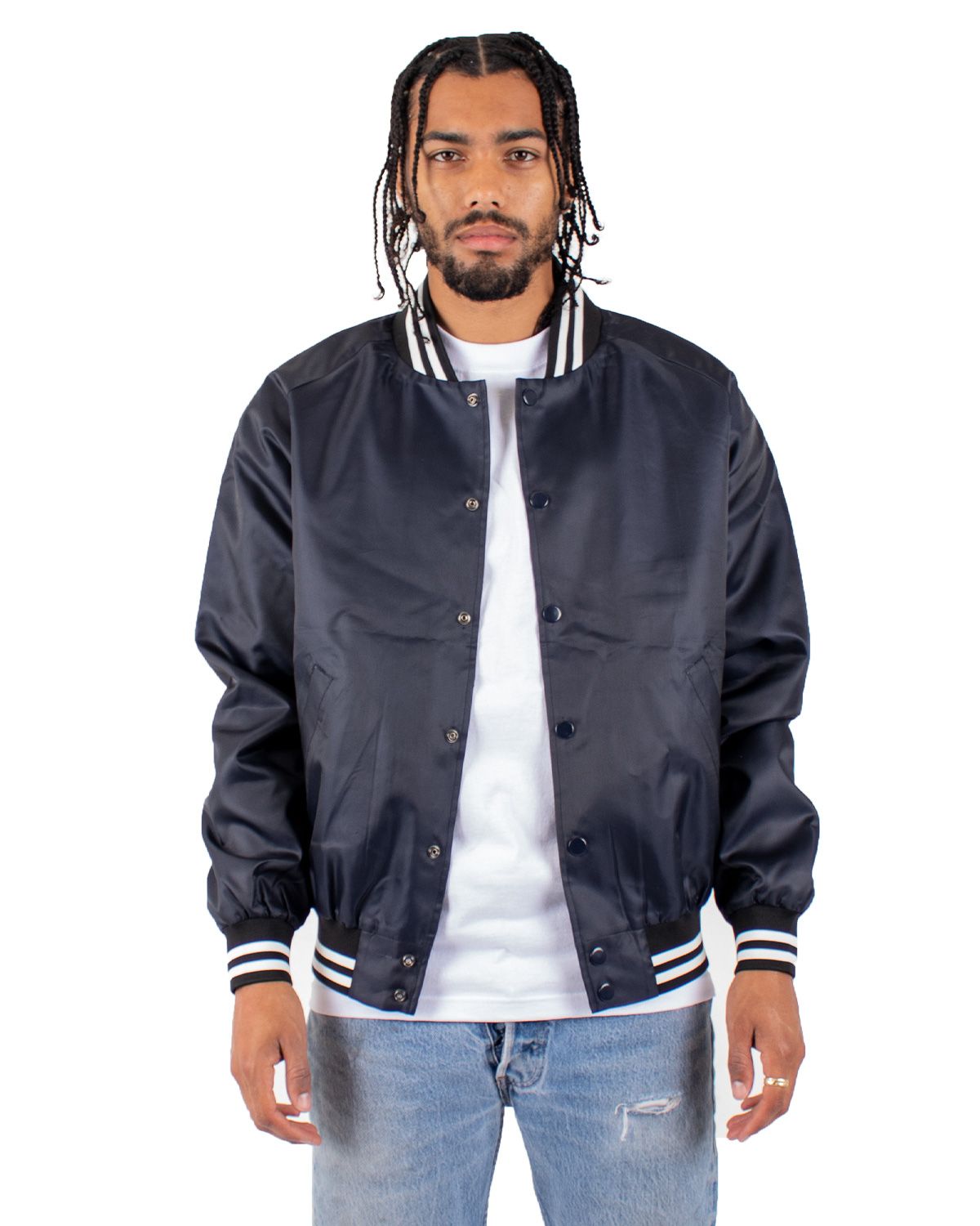Shaka Wear SHVBJ | Shaka Wear SHVBJ Men's Varsity Bomber Jacket