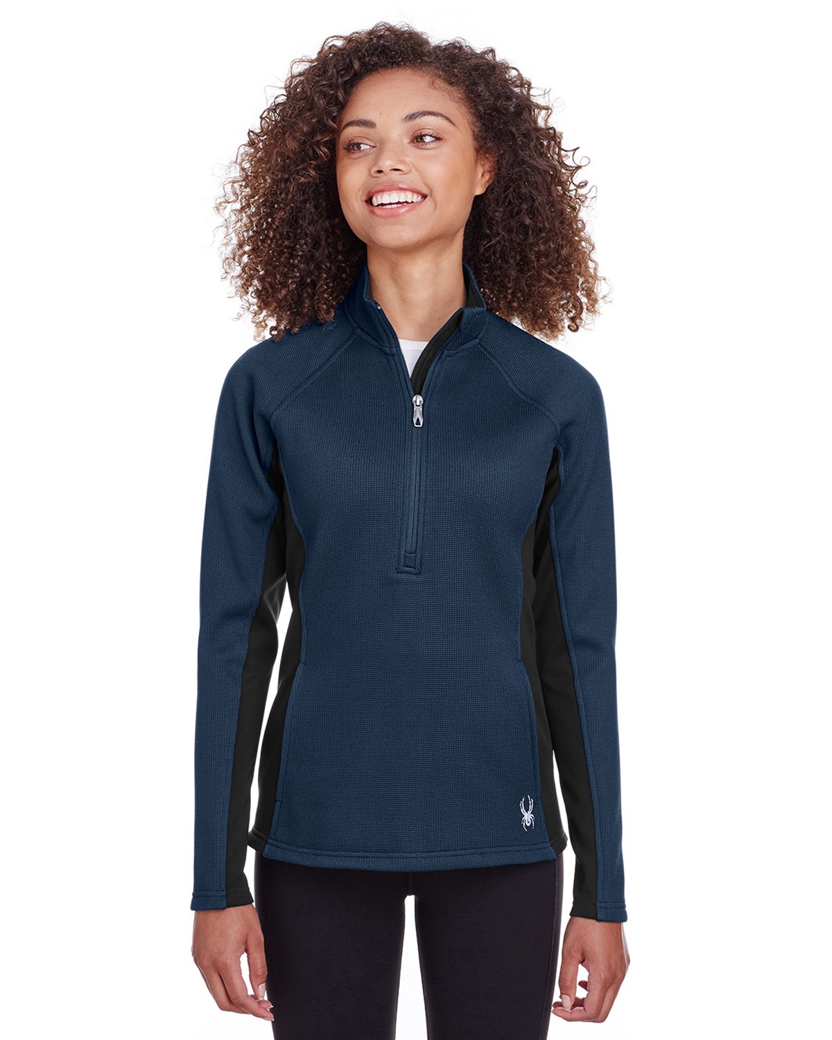 spyder s16562 women's constant half-zip sweater