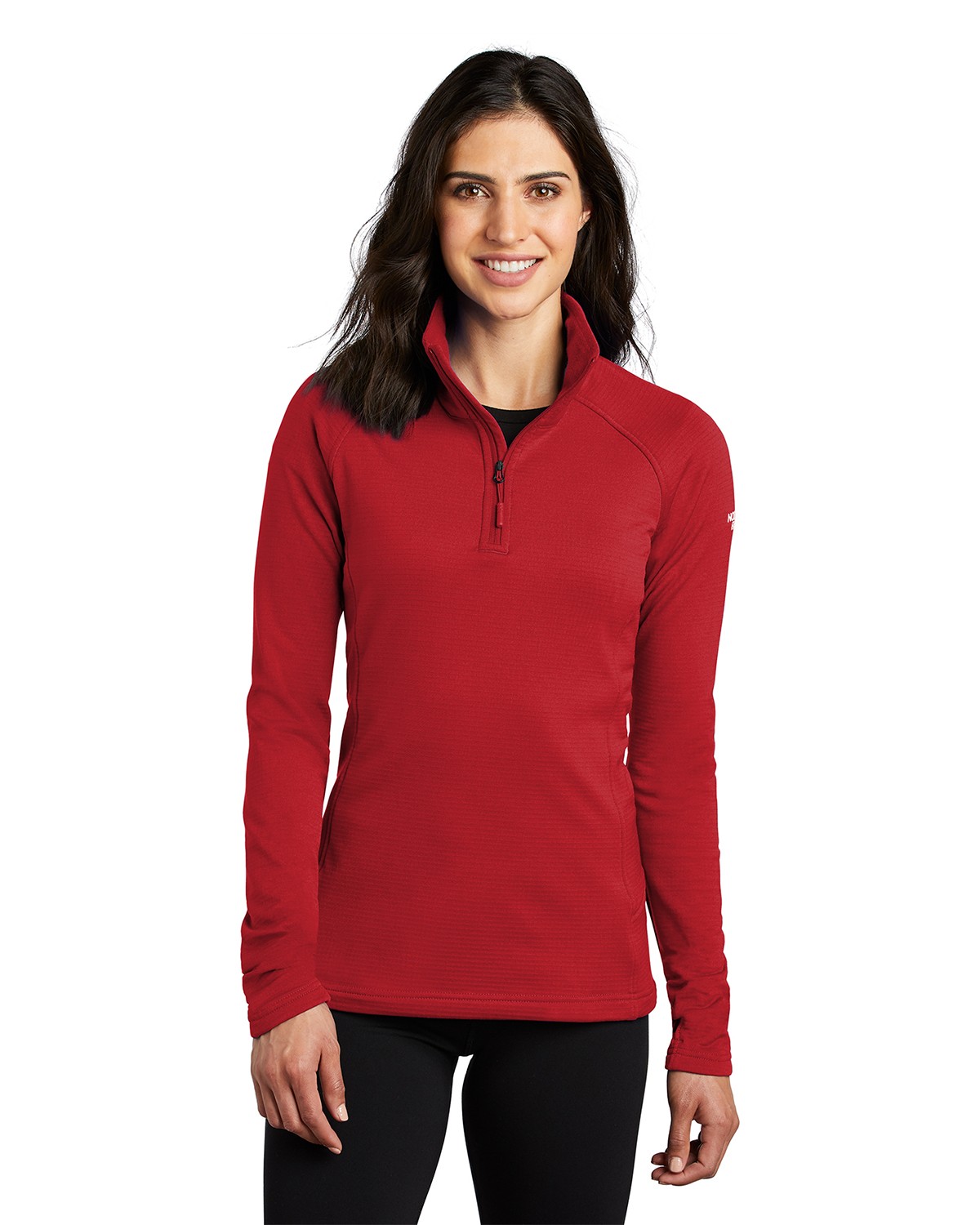 the north face nf0a47fc ladies mountain peaks 1/4-zip fleece