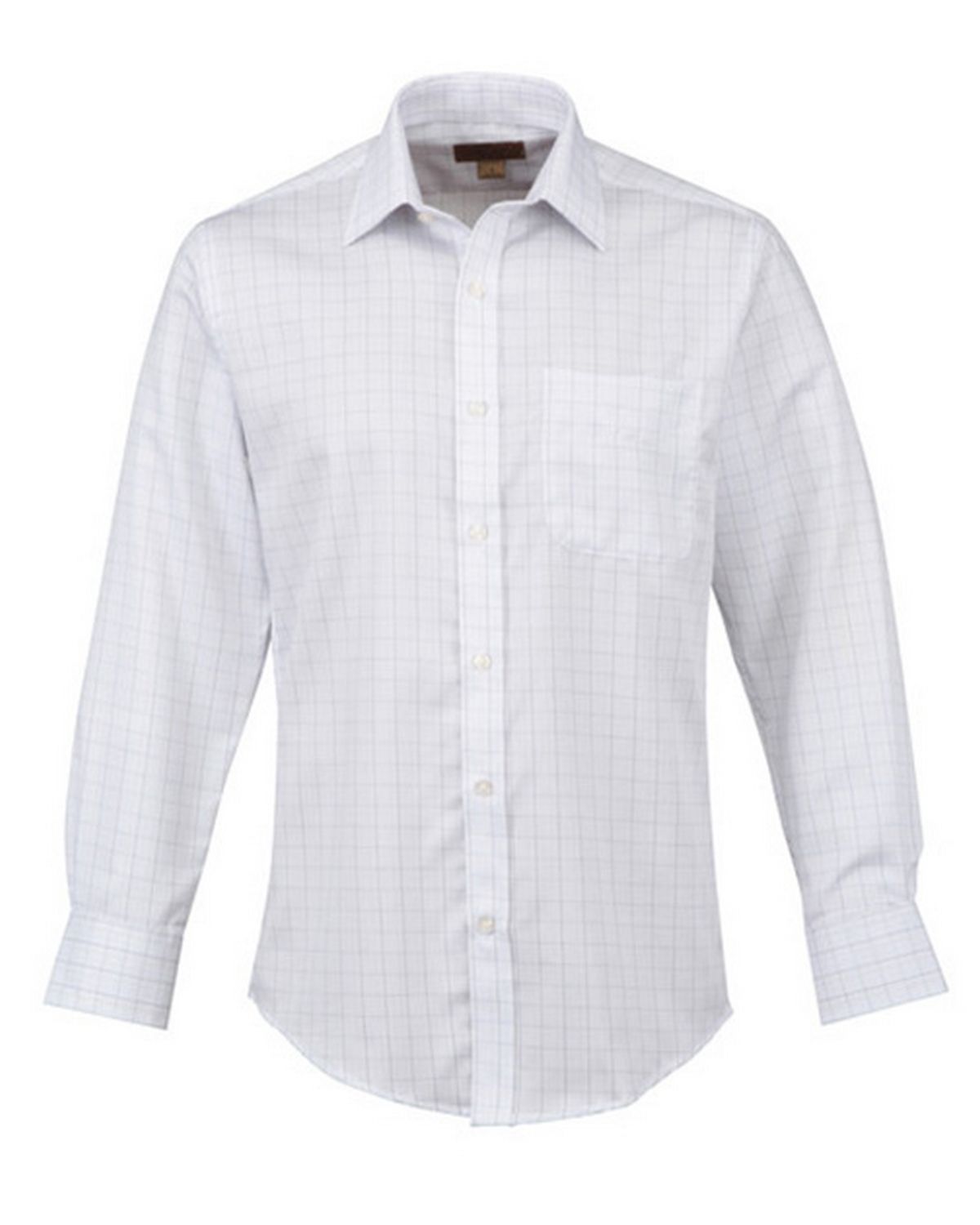 tri-mountain gold 978 men's clark cotton non-iron plaid dress shirt