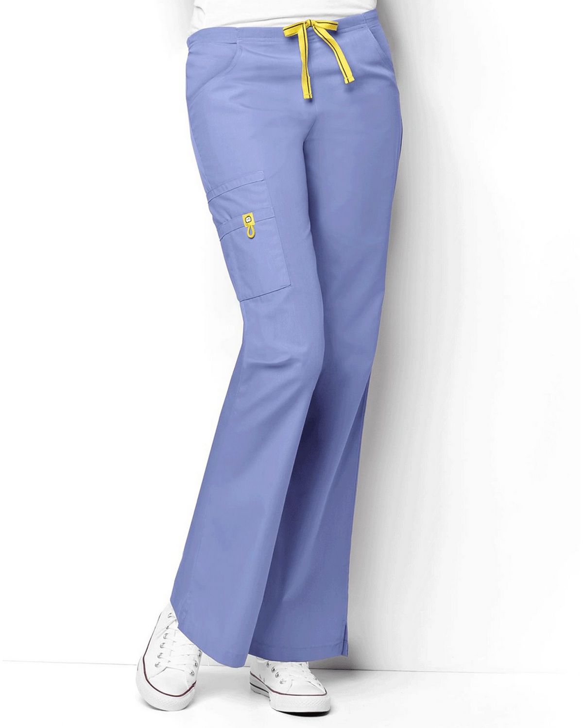 wonderwink 5026 women's romeo 6 pocket flare leg pant