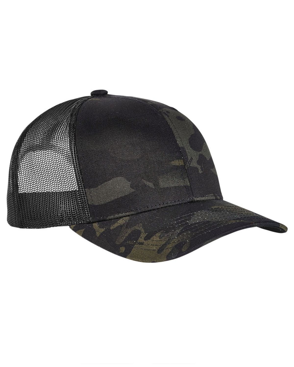 yupoong 6006mc classics men's 5-panel multicam trucker cap