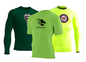 shop green compression shirts