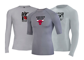 shop grey compression shirts