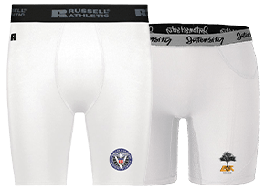 shop white compression shorts