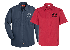 Shop Custom Big & Tall Work Shirts For Girls