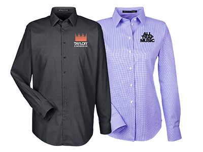 Shop Custom Dobby Dress Shirts For Girls