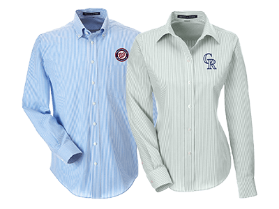 Shop Custom Stripe Dress Shirts For Girls