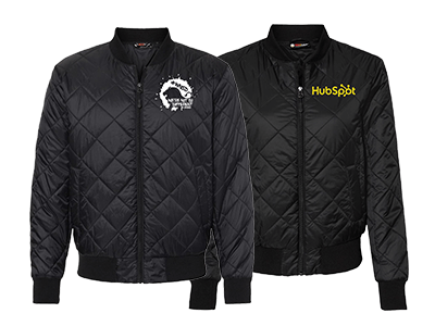 Shop Custom Black Bomber Jackets For Girls