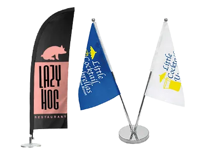 Shop Promotional Desk Flags