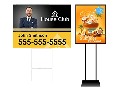 Shop Promotional Yard Signs