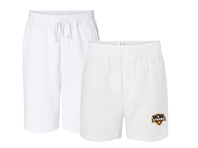 shop custom white shorts