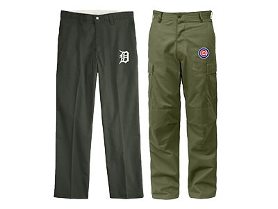 Shop Green Work Pants For Youth
