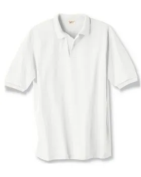 Hanes 055P Polo Shirt With Custom Embroidery