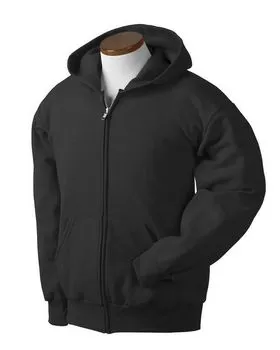 Hanes F283 Full-Zip Sweatshirt with Custom Embroidery