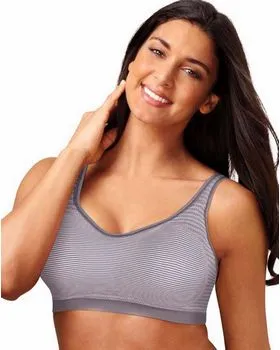 Playtex Women's Play Zip Hurray Wire-Free Front Close Sports Bra