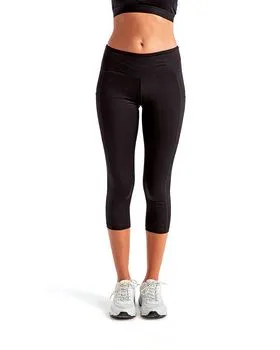 TD Collections Three-quarter Tights Capri Yoga Sport Workout Leggings Pants  