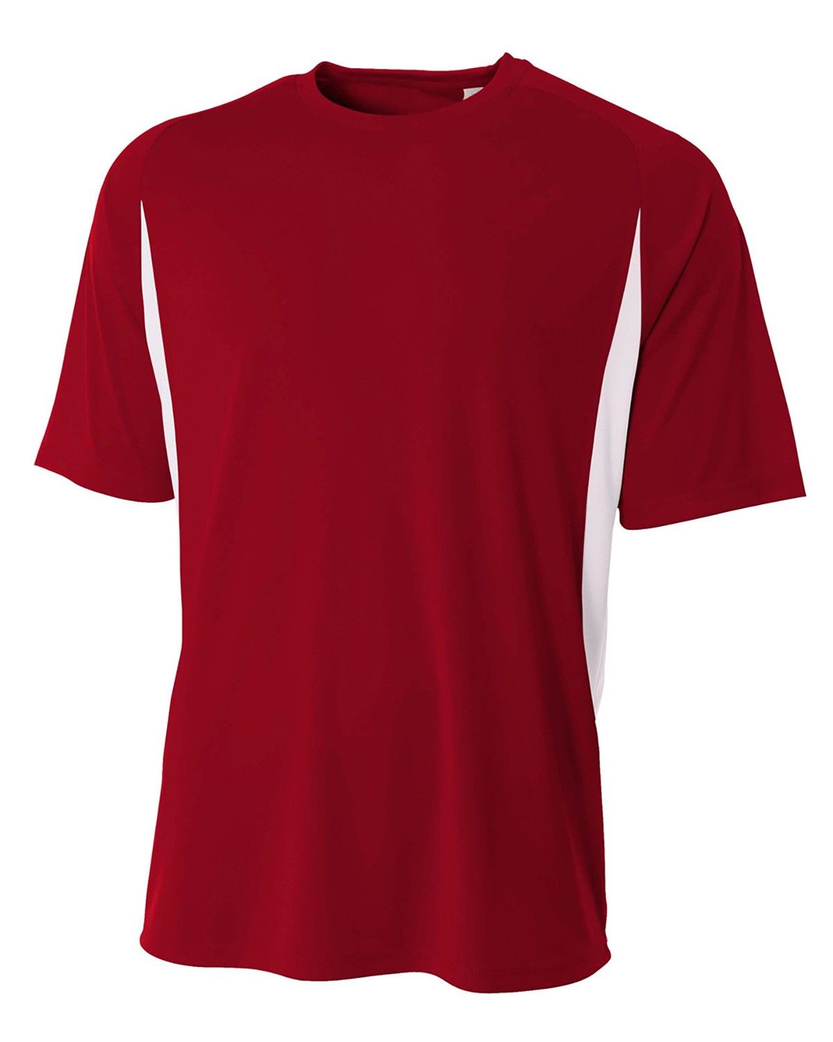 A4 NB3181 Youth Cooling Performance Color Block Short Sleeve Crew