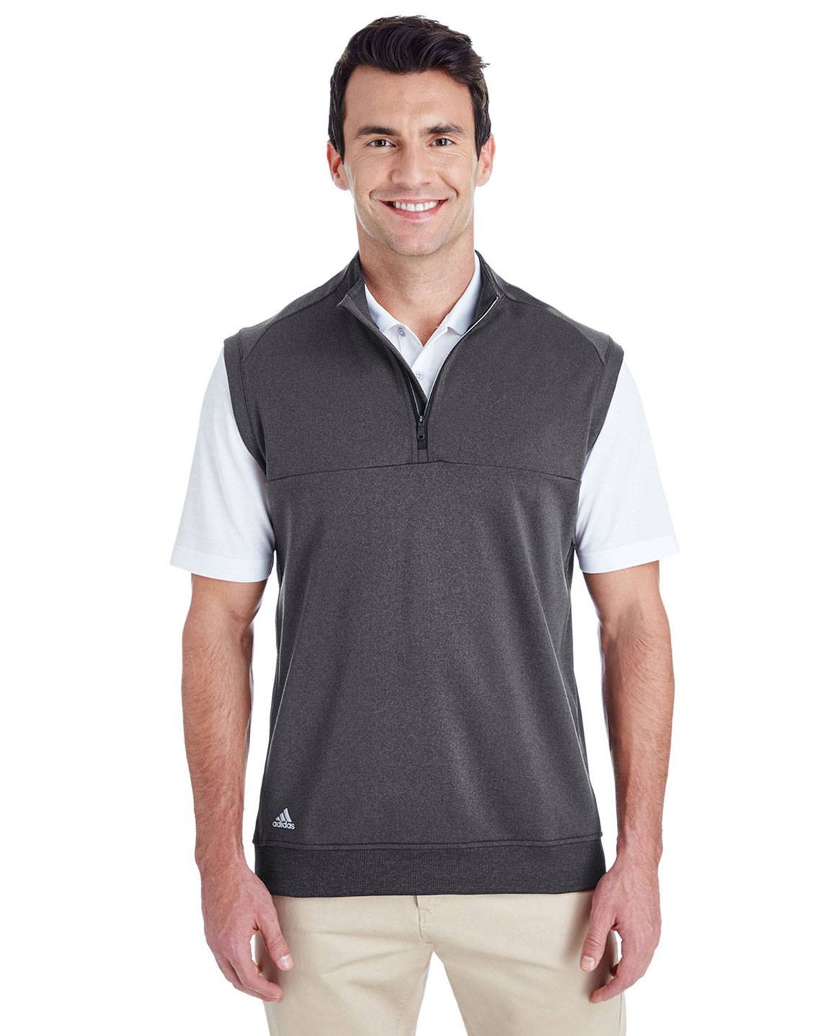 Adidas Golf A271 Adidas Golf A271 Men s Quarter Zip Club Vest