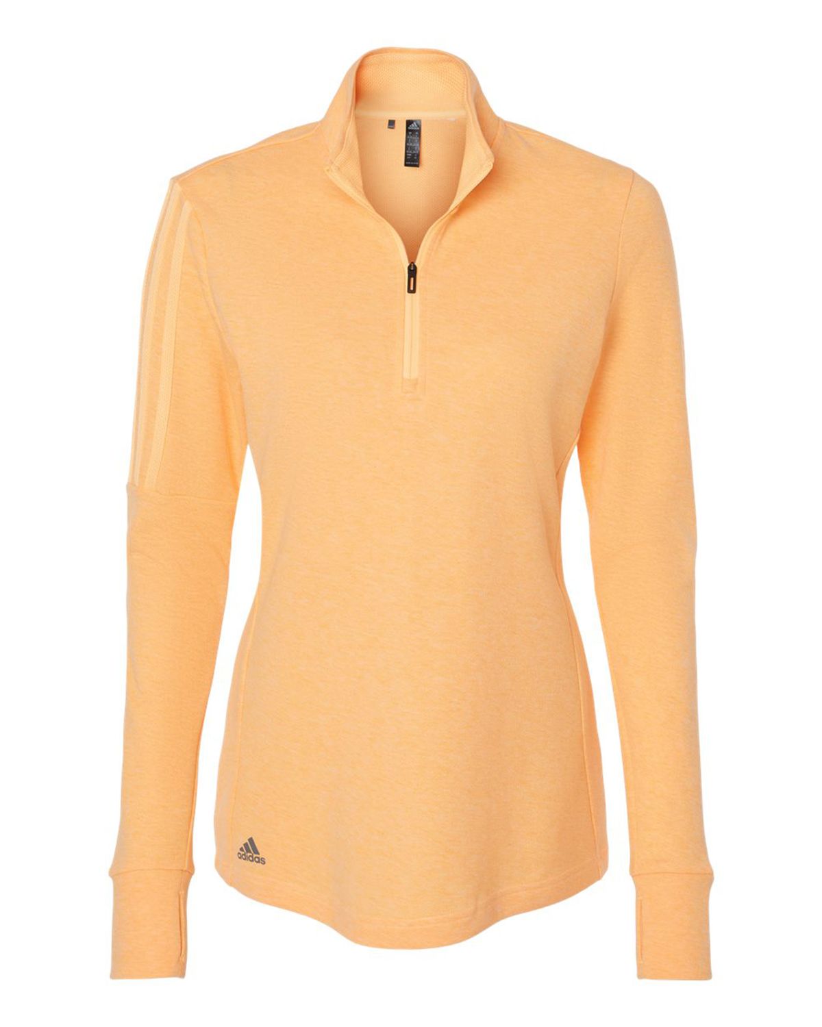 Custom Adidas Golf A555 Women's Quarter-Zip Sweater Pullover