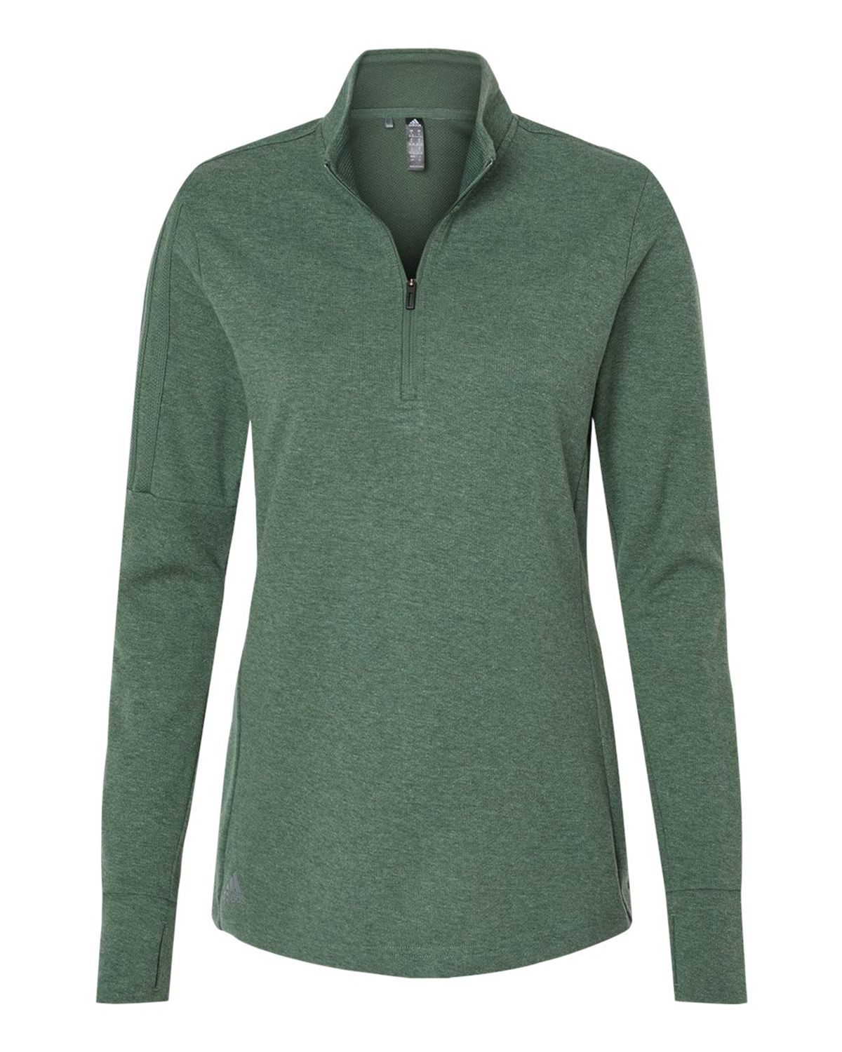 Custom Adidas Golf A555 Women's Quarter-Zip Sweater Pullover