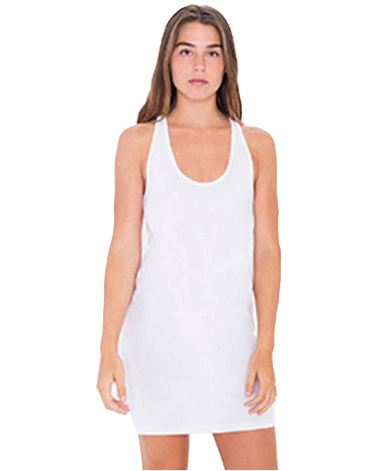 white jersey tank dress ALAA White Cotton Jersey Tank Dress size 2 (US)