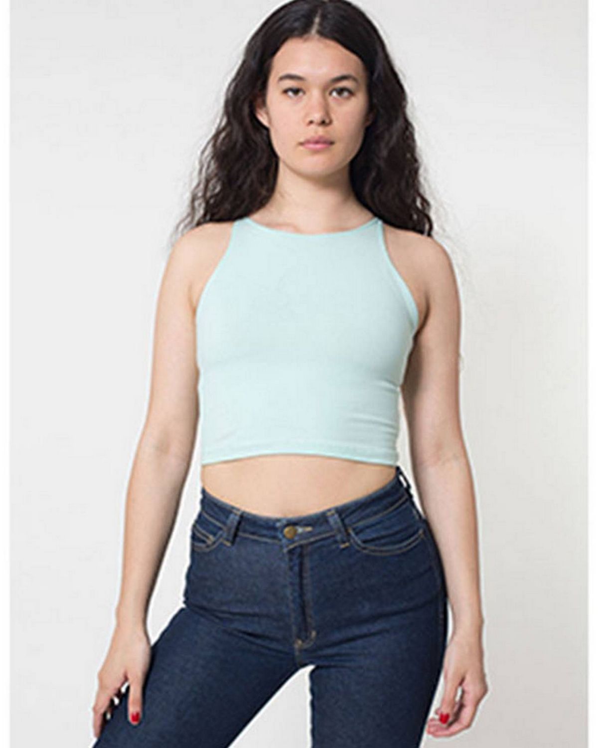american apparel crop tank
