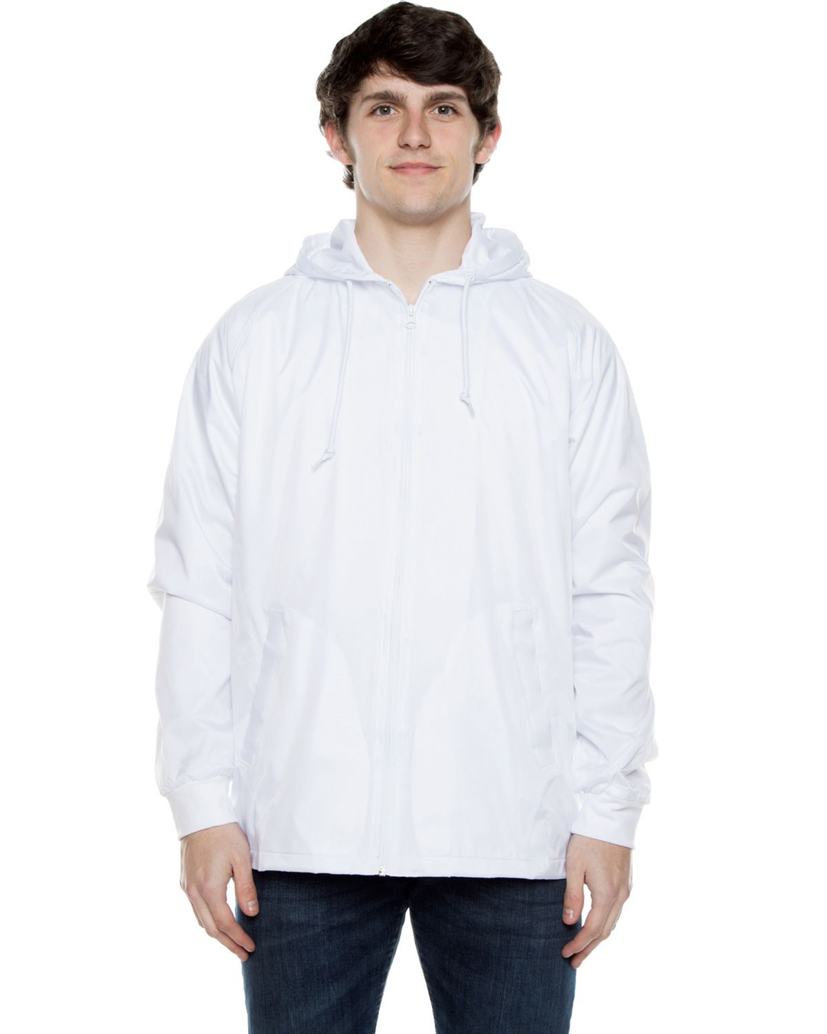 flexwitme ホワイトパーカーbrrrsos着用 yokosquad Beimar WB103RB | Beimar WB103RB Unisex Nylon Full Zip Hooded Jacket