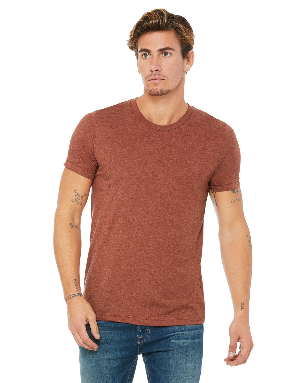 Bella + Canvas 3413 Men's Triblend Short-Sleeve T-Shirt