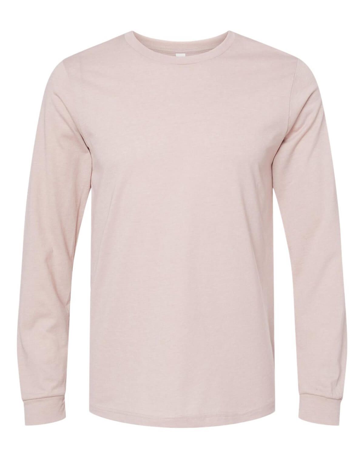 Bella+Canvas 3501CVC Unisex Heather CVC Long Sleeve Tee