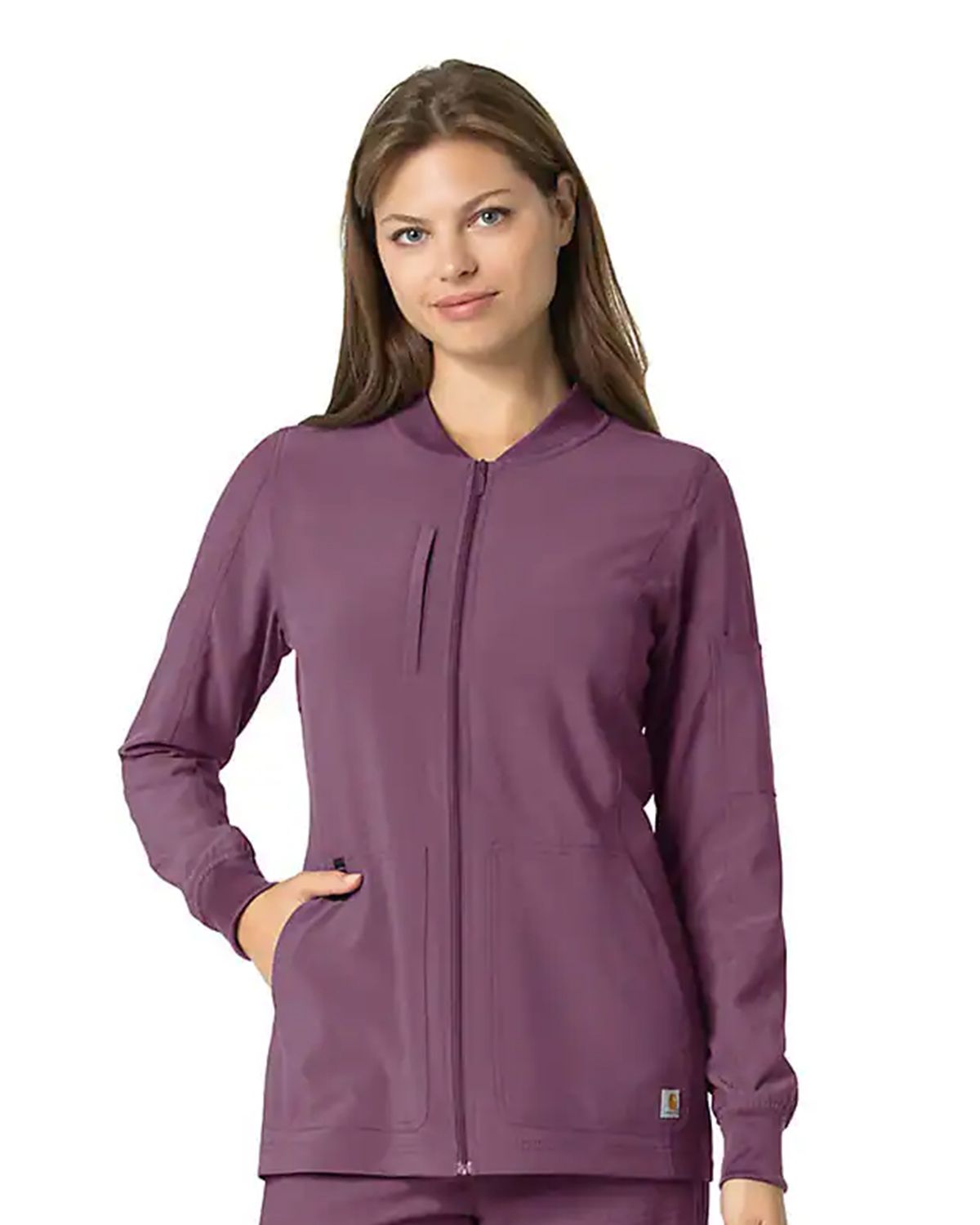 Carhartt C82110 Women's Force Cross-Flex Fit Zip Front Utility